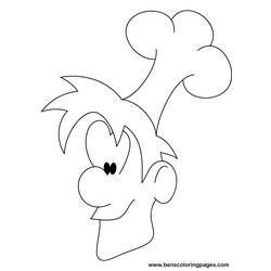 Coloring page: Cook (Jobs) #91805 - Free Printable Coloring Pages