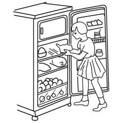 Coloring page: Cook (Jobs) #91838 - Free Printable Coloring Pages