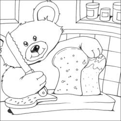 Coloring page: Cook (Jobs) #91937 - Free Printable Coloring Pages