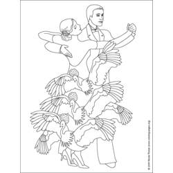 Coloring page: Dancer (Jobs) #92141 - Free Printable Coloring Pages