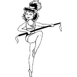 Coloring page: Dancer (Jobs) #92143 - Free Printable Coloring Pages