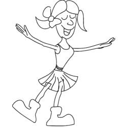 Coloring page: Dancer (Jobs) #92146 - Free Printable Coloring Pages