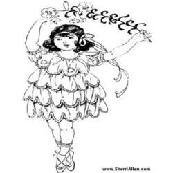 Coloring page: Dancer (Jobs) #92151 - Free Printable Coloring Pages