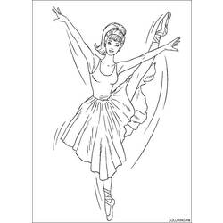 Coloring page: Dancer (Jobs) #92152 - Free Printable Coloring Pages