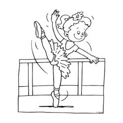 Coloring page: Dancer (Jobs) #92178 - Free Printable Coloring Pages