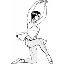 Coloring page: Dancer (Jobs) #92202 - Free Printable Coloring Pages