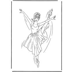 Coloring page: Dancer (Jobs) #92227 - Free Printable Coloring Pages