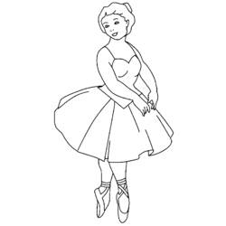 Coloring page: Dancer (Jobs) #92246 - Free Printable Coloring Pages