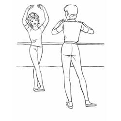 Coloring page: Dancer (Jobs) #92266 - Free Printable Coloring Pages