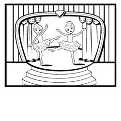 Coloring page: Dancer (Jobs) #92276 - Free Printable Coloring Pages