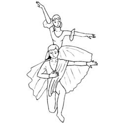 Coloring page: Dancer (Jobs) #92293 - Free Printable Coloring Pages