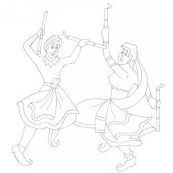 Coloring page: Dancer (Jobs) #92304 - Free Printable Coloring Pages