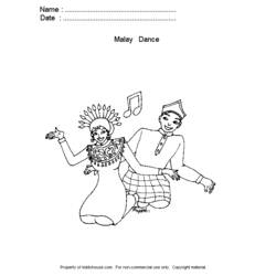 Coloring page: Dancer (Jobs) #92354 - Free Printable Coloring Pages