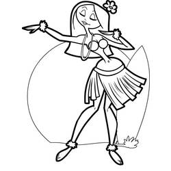 Coloring page: Dancer (Jobs) #92365 - Free Printable Coloring Pages