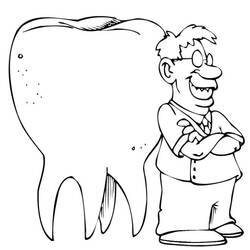 Coloring page: Dentist (Jobs) #92882 - Free Printable Coloring Pages
