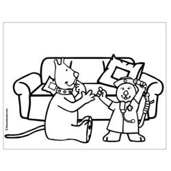 Coloring page: Doctor (Jobs) #93531 - Printable coloring pages