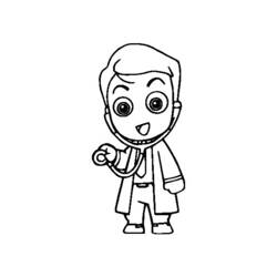Coloring page: Doctor (Jobs) #93533 - Printable coloring pages