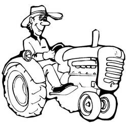 Coloring page: Farmer (Jobs) #96153 - Printable coloring pages