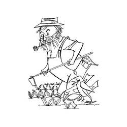 Coloring page: Farmer (Jobs) #96160 - Printable coloring pages