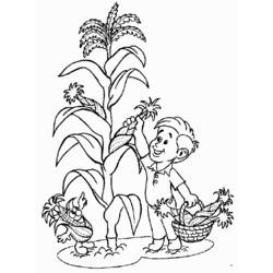 Coloring page: Farmer (Jobs) #96265 - Printable coloring pages