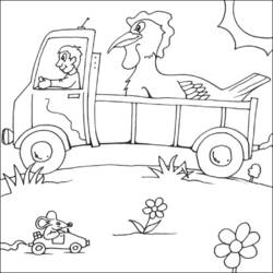 Coloring page: Farmer (Jobs) #96445 - Printable coloring pages