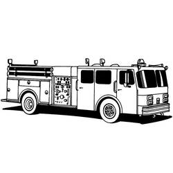 Coloring page: Firefighter (Jobs) #105519 - Free Printable Coloring Pages