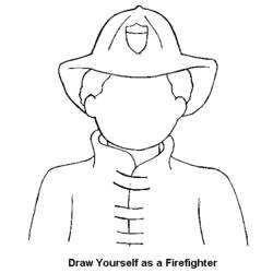 Coloring page: Firefighter (Jobs) #105542 - Free Printable Coloring Pages