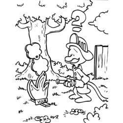 Coloring page: Firefighter (Jobs) #105568 - Free Printable Coloring Pages