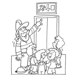 Coloring page: Firefighter (Jobs) #105720 - Free Printable Coloring Pages