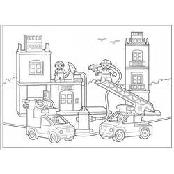 Coloring page: Firefighter (Jobs) #105739 - Printable coloring pages