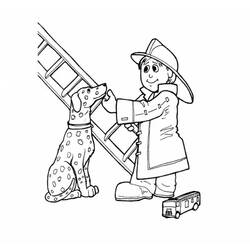 Coloring page: Firefighter (Jobs) #105784 - Free Printable Coloring Pages