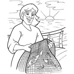 Coloring page: Fisherman (Jobs) #104005 - Printable coloring pages
