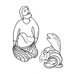 Coloring page: Fisherman (Jobs) #104007 - Free Printable Coloring Pages