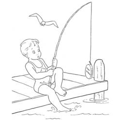 Coloring page: Fisherman (Jobs) #104008 - Free Printable Coloring Pages