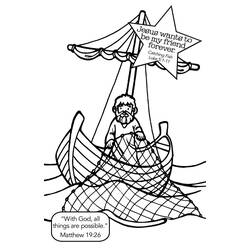Coloring page: Fisherman (Jobs) #104035 - Printable coloring pages