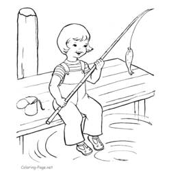 Coloring page: Fisherman (Jobs) #104038 - Free Printable Coloring Pages