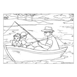 Coloring page: Fisherman (Jobs) #104053 - Printable coloring pages