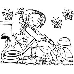 Coloring page: Gardener (Jobs) #98846 - Printable coloring pages