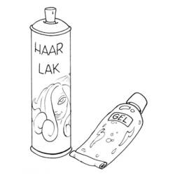 Coloring page: Hairdresser (Jobs) #91297 - Printable coloring pages