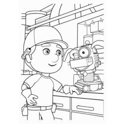 Coloring page: Handyman (Jobs) #90217 - Free Printable Coloring Pages