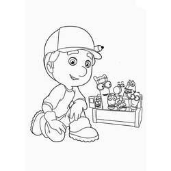 Coloring page: Handyman (Jobs) #90423 - Free Printable Coloring Pages