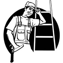 Coloring page: Handyman (Jobs) #90433 - Free Printable Coloring Pages