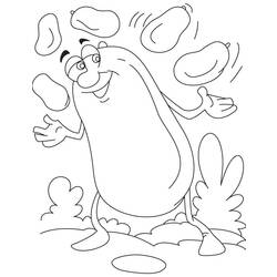 Coloring page: Juggler (Jobs) #99235 - Free Printable Coloring Pages