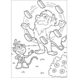Coloring page: Juggler (Jobs) #99241 - Printable coloring pages