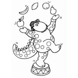 Coloring page: Juggler (Jobs) #99244 - Free Printable Coloring Pages