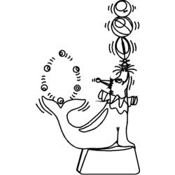 Coloring page: Juggler (Jobs) #99377 - Free Printable Coloring Pages