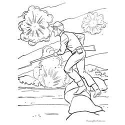 Coloring page: Military (Jobs) #102177 - Printable coloring pages