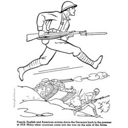 Coloring page: Military (Jobs) #102306 - Printable coloring pages