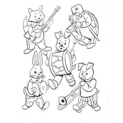 Coloring page: Musician (Jobs) #102446 - Printable coloring pages