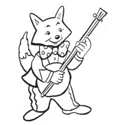 Coloring page: Musician (Jobs) #102546 - Printable coloring pages